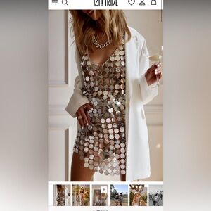 Festival/disco ball dress. Never been worn! Couldn’t return it and wrong size